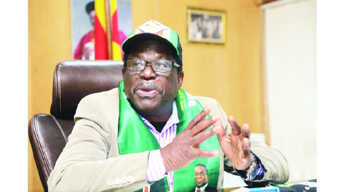 Zanu PF national Political Commissar, Cde Mike Bimha,