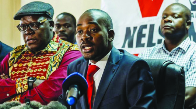 Nelson Chamisa and Tendai Biti