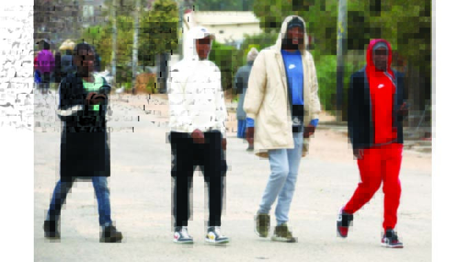 Low temperatures forced many to wear warm clothes in Bulawayo yesterday