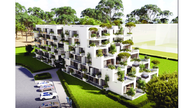 An artist’s impression of the ED Block complex.