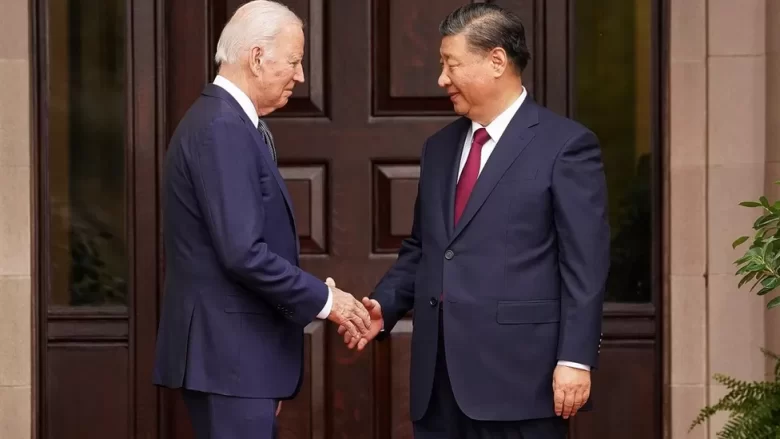Mr Xi and Mr Biden met at the Filoli Estate, a country house near San Francisco, and spoke for four hours