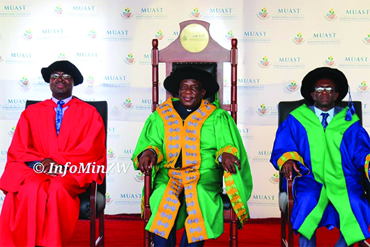 The Second Graduation Ceremony of the Marondera University of Agricultural Sciences and Technology