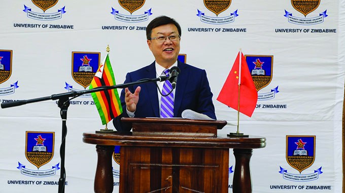 Chinese Ambassador to Zimbabwe Zhou Ding