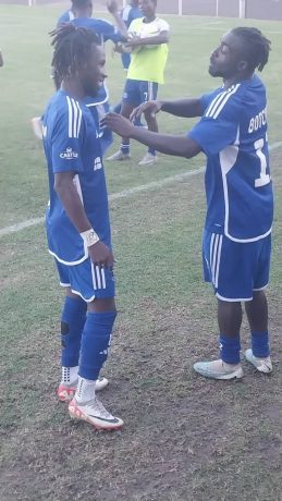 Emmanuel Paga the goal scorer