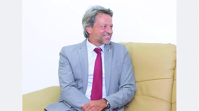 EU Ambassador to Zimbabwe, Mr Jobst von Kirchmann