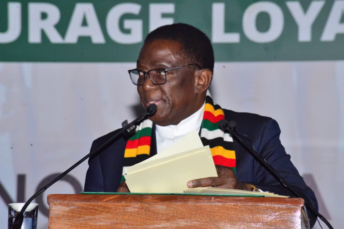 H.E President Mnangagwa